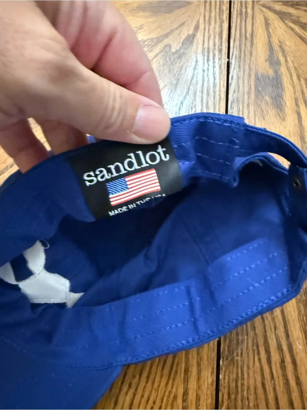 Sandlot Goods Blue KC Embroidered Baseball Cap